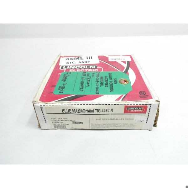 Lincoln Industrial BLUE MAX ORBITAL TIG 4462N 0.035IN 10LB WELDING WIRE ED034323 - main